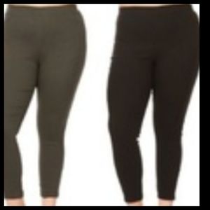 JVINI Women's High Waist Stretch Skinny Jeggings -